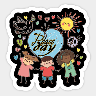 Internation Peace Day new style Sticker